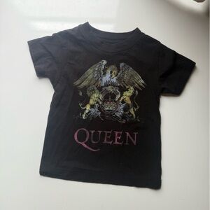 Queen Official Merch Black Tee